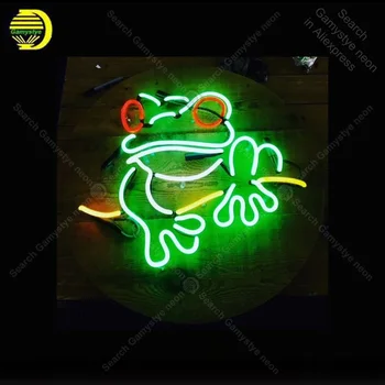 Неонов ЗНАК За Сладка малката дървесна жаба Светлинна табела лампара продажба, неонови надписи реколта неонова реклама на прозореца на стената на поръчка краси
